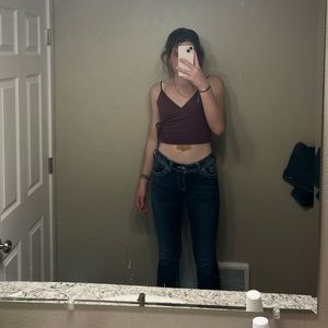 Boot cut silvers jeans